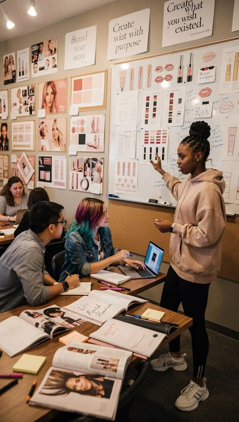 Certyfikat ukończenia kursu beauty business wręczany absolwentowi po zakończeniu praktycznych zajęć i egzaminu.